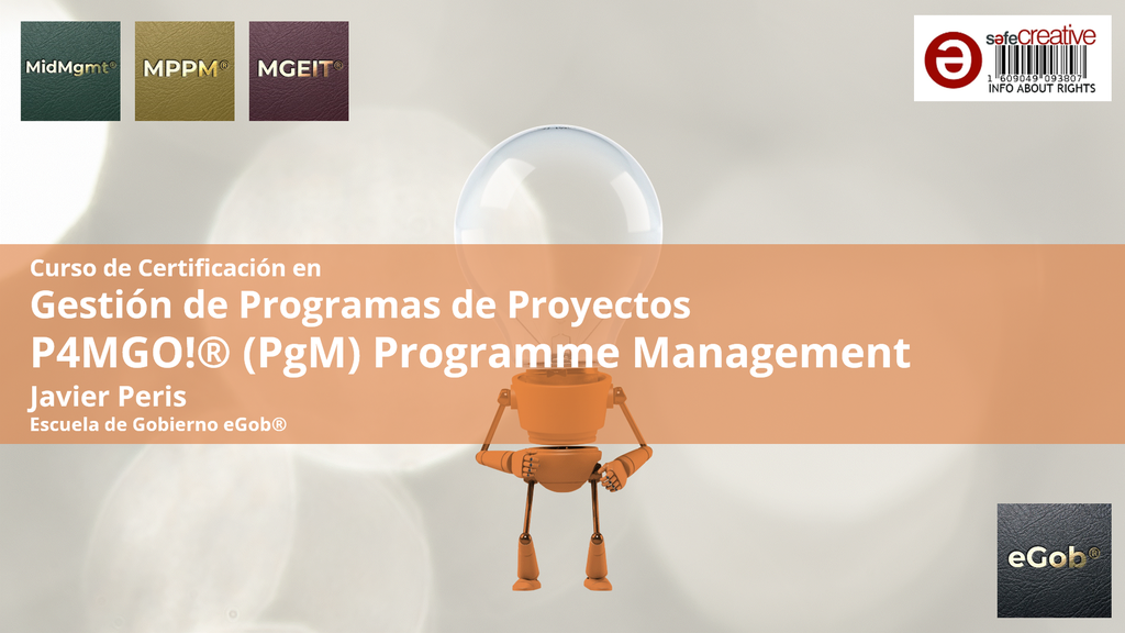 P4MGO!® (PgM) Programme Management